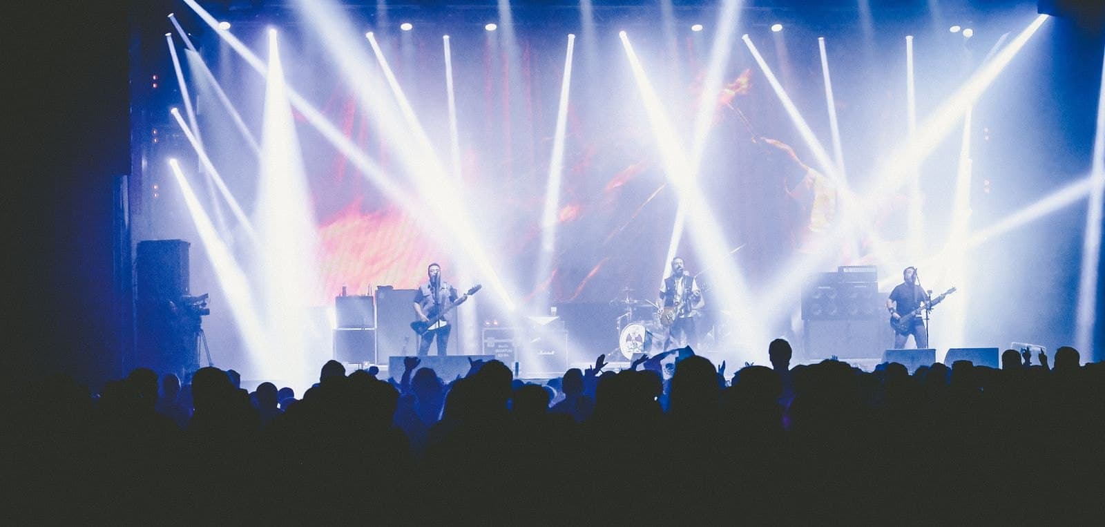 Concert de musique sur scène