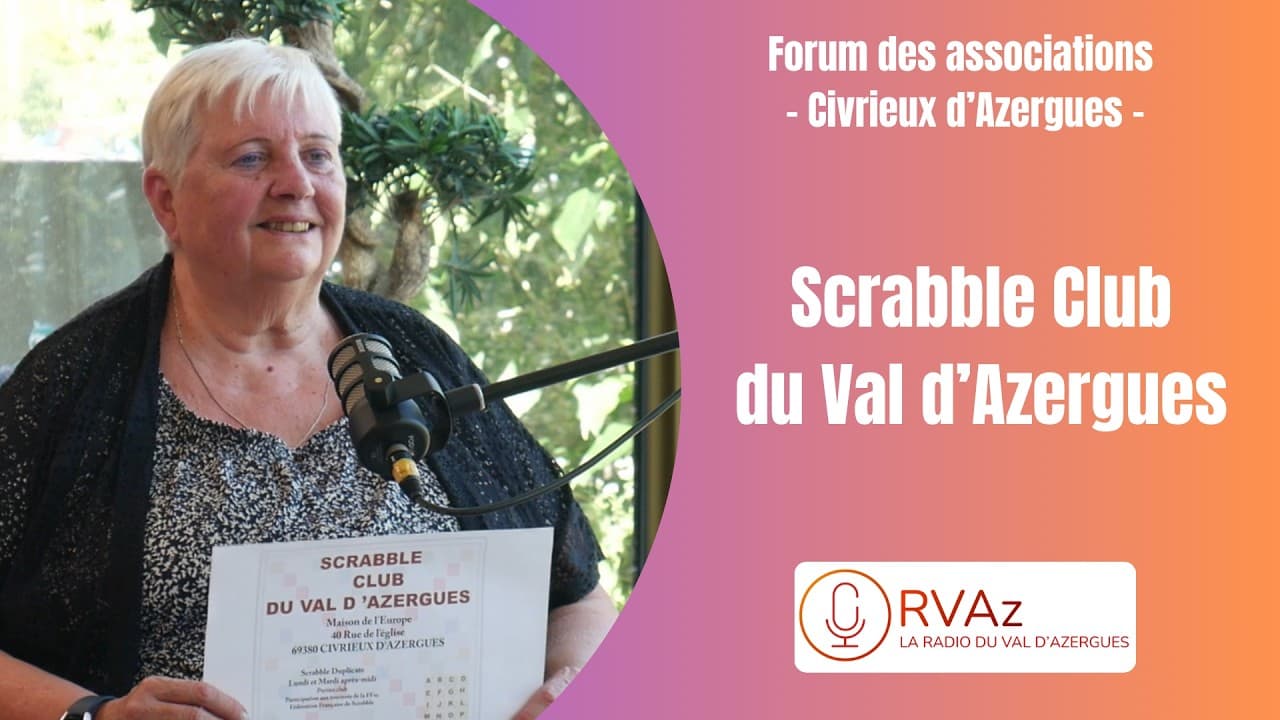 Forum des association - Scrabble Club Val d'Azergues - Claire Houzard