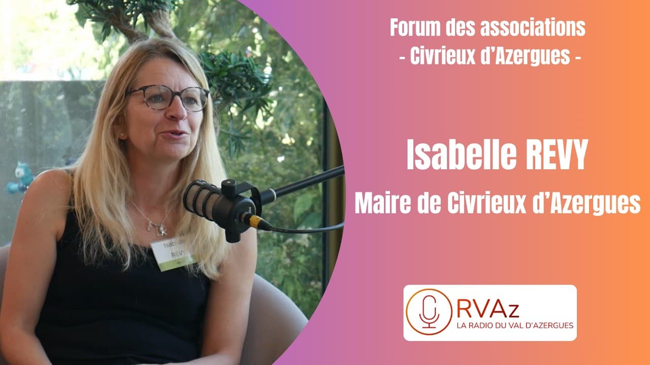 Forum des associations - Isabelle Revy - Maire de Civrieux d Azergues