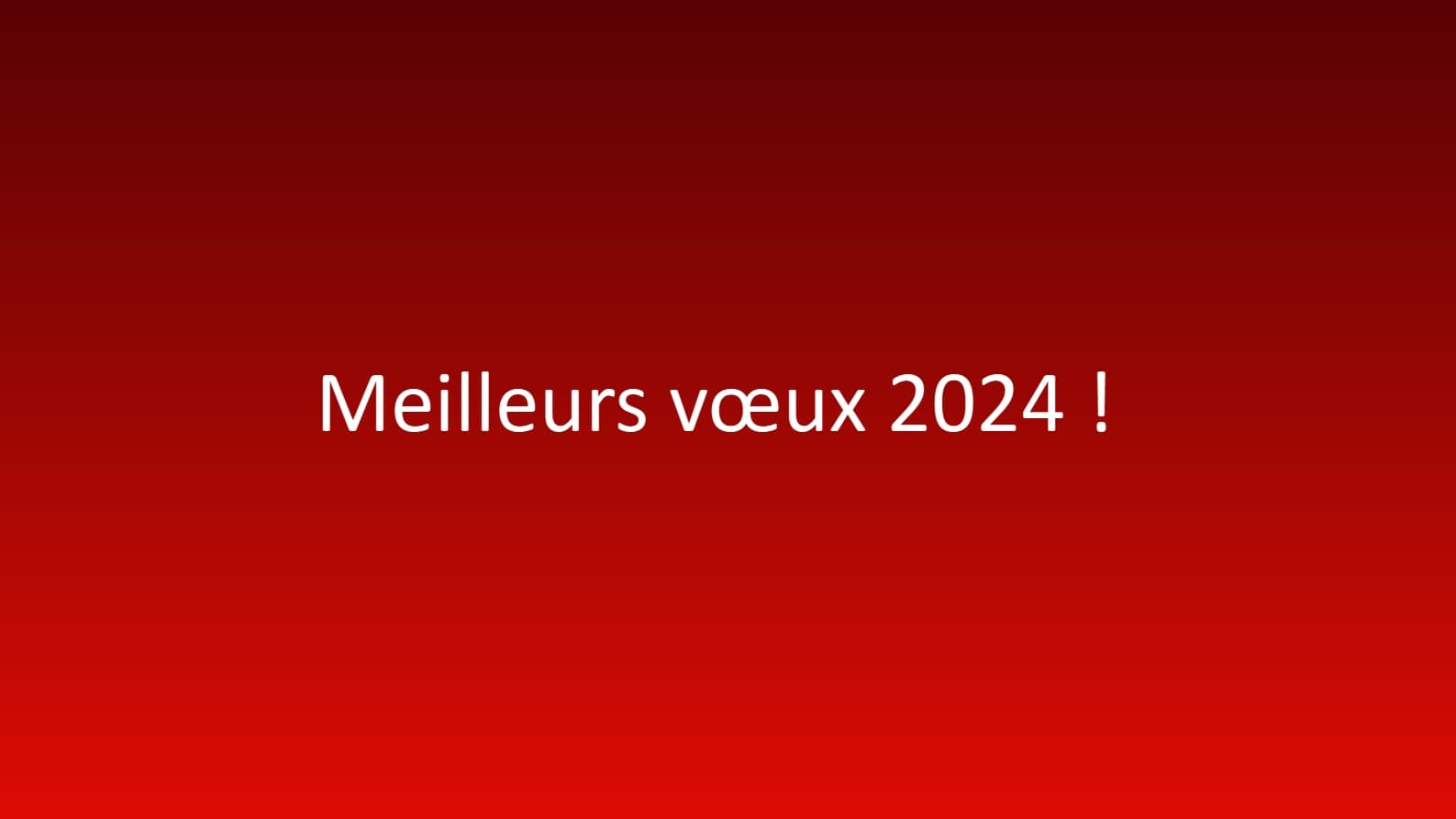 meilleurs voeux 2024